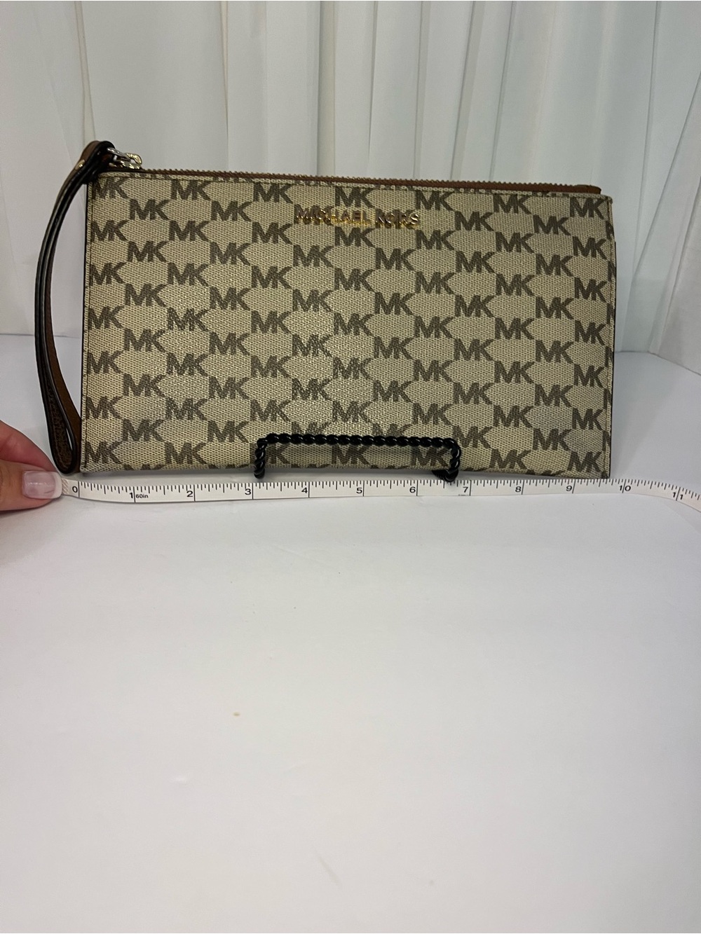 Michael Kors Jet Set Logo Wristlet Clutch